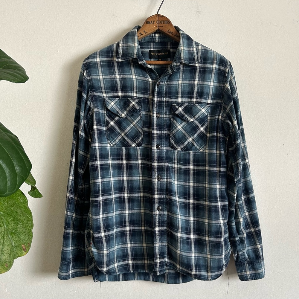 *A Vontade Plaid Flannel Shirt